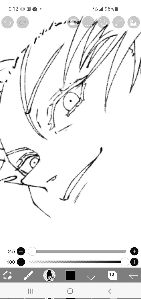 Shiibu0426's tweet photo. 線画頑張ります https://t.co/8Xl0Au2wV3