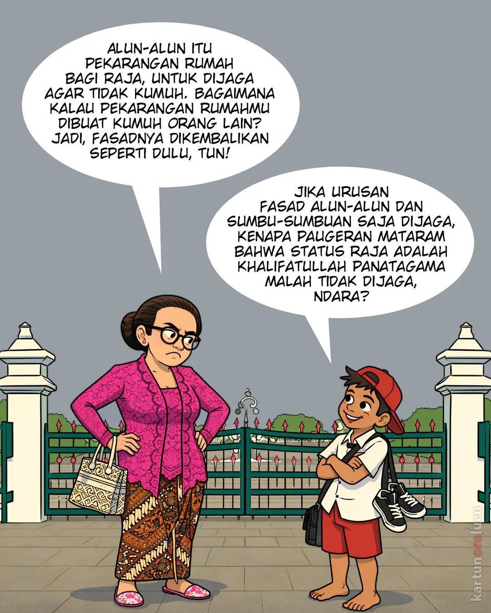 Alun2 dipager trus njeron beteng dibatasi dari kendaraan ber-BBM, tanggapan warga... 🤔😔