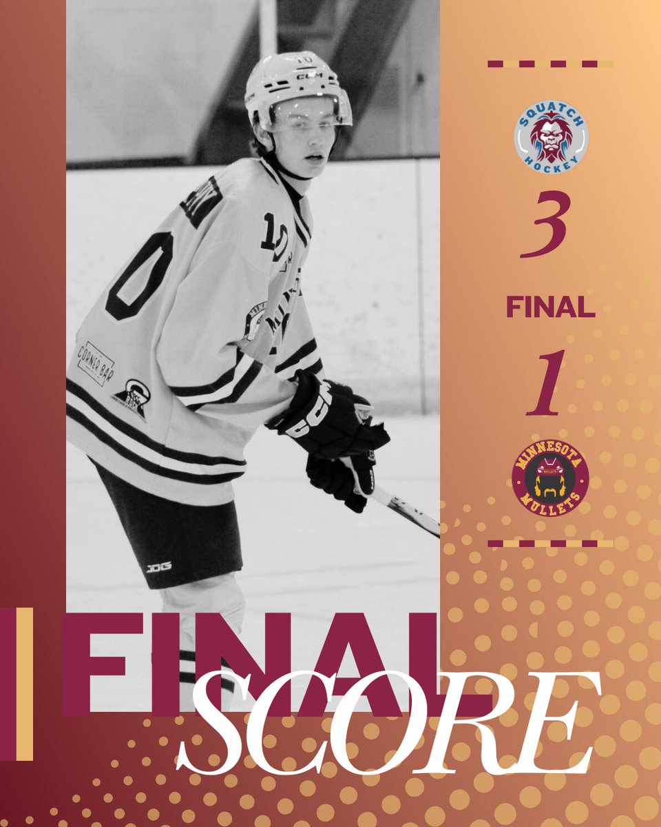 FINAL | Squatch: 3 Mullets: 1