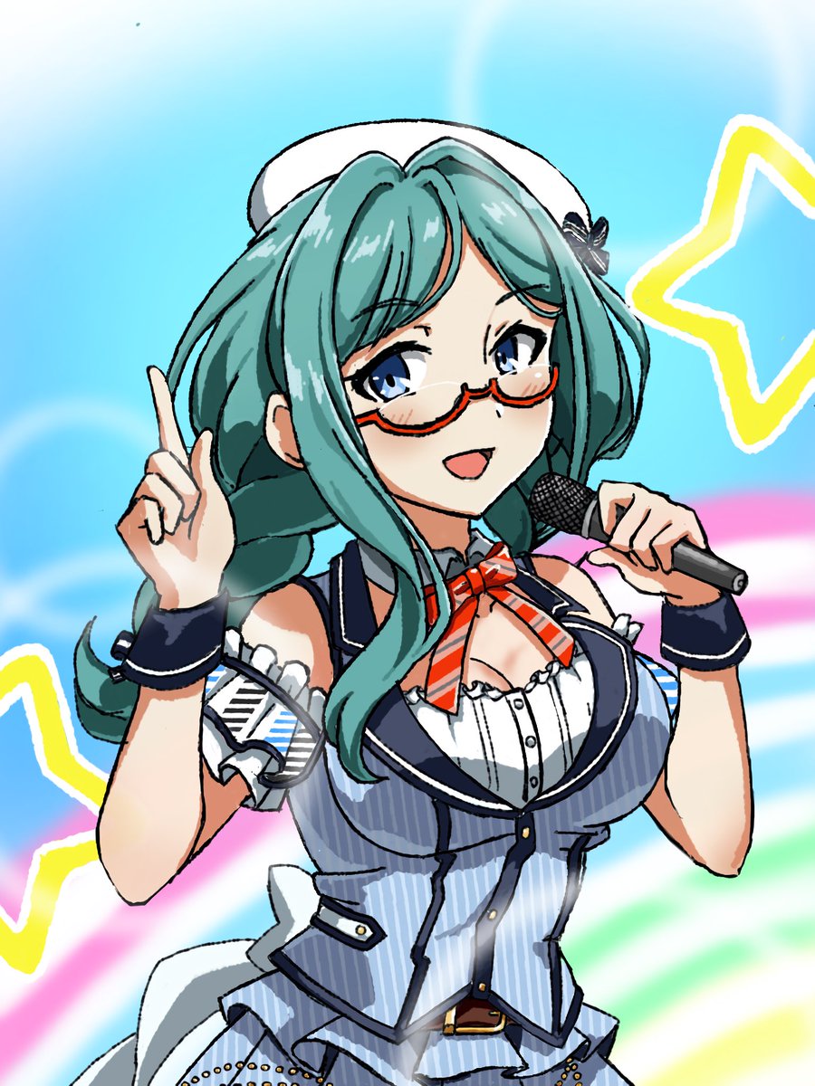 ナナシスのミワコちゃん描いた
 #浅見ミワコ誕生日
#ナナピク