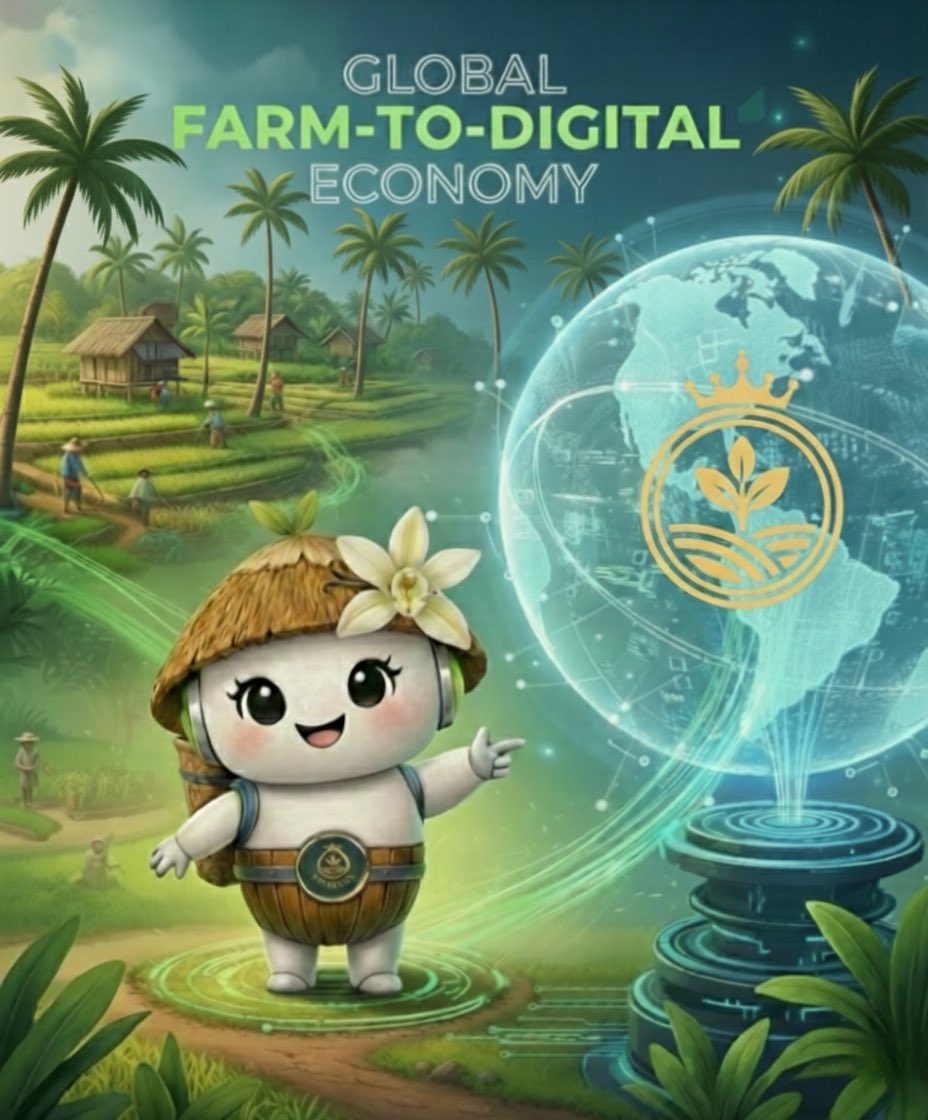 RAI Token menghadirkan Global Farm-to-Digital Economy 🌍
Menghubungkan sektor agro nyata dengan teknologi blockchain untuk masa depan yang berkelanjutan.