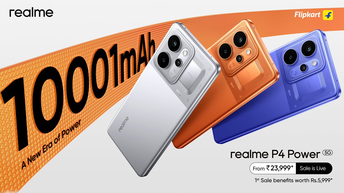 realme tweet media