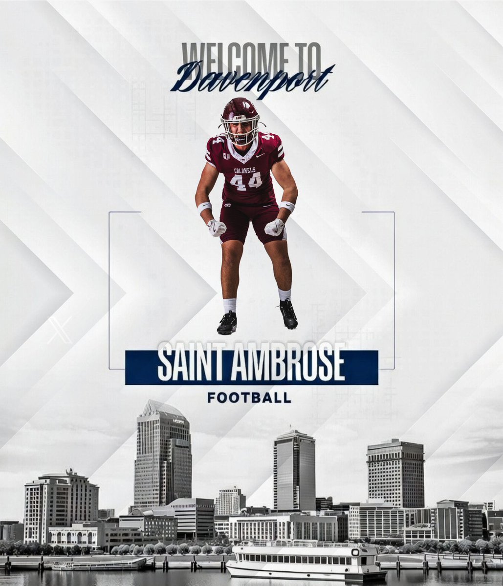St. Ambrose Football tweet media