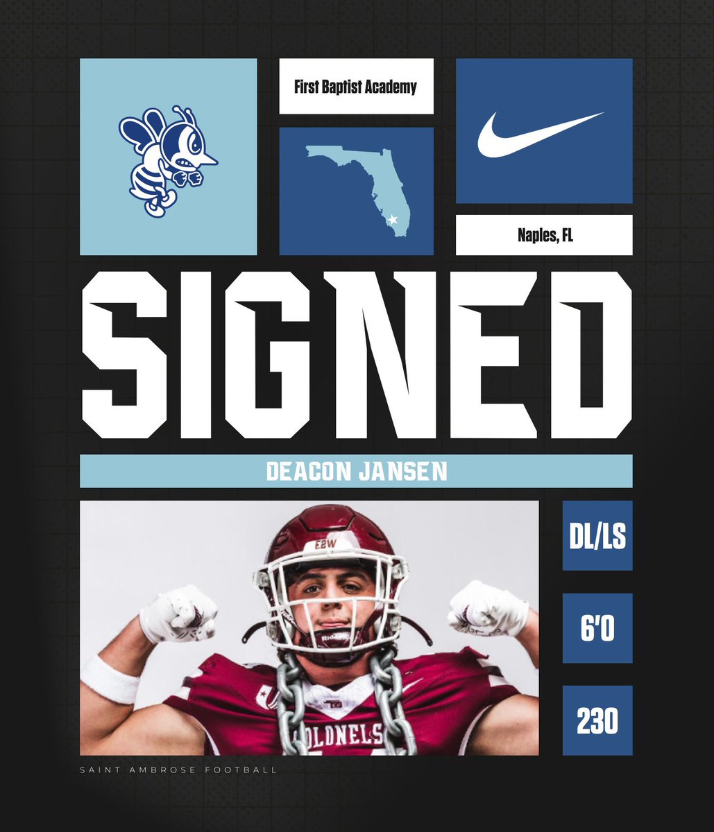 St. Ambrose Football tweet media