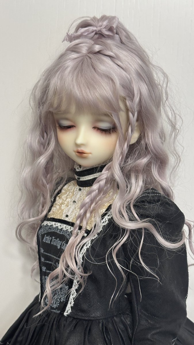 この子、眠り目ヘッドが可愛すぎる…！🖤🖤🖤
#sd教室B