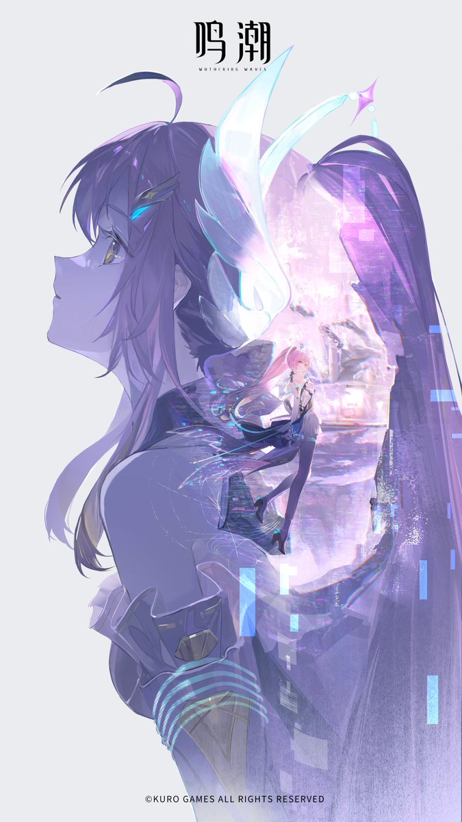 为鸣潮绘制了新版本的倒计时组图，感谢项目组的指导与帮助！ #WutheringWaves #鳴潮