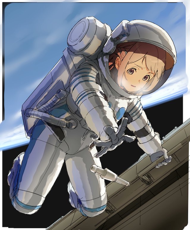 以前に描いたものと先にポストした絵の構図が被ってしまったのでまた描き直してる