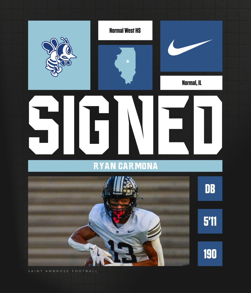 St. Ambrose Football tweet media