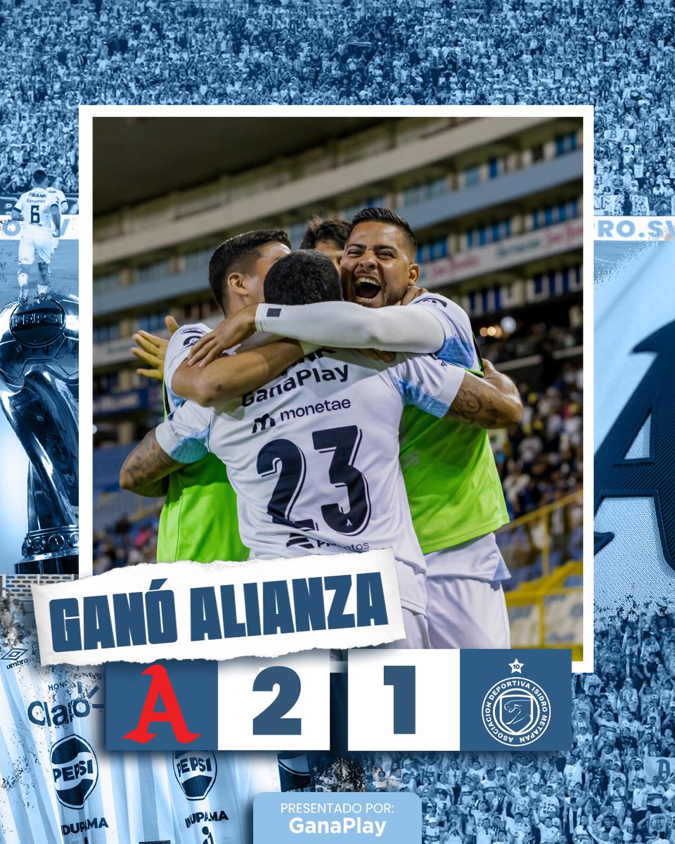 🏁| ¡𝗙𝗜𝗡𝗔𝗟 𝗗𝗘𝗟 𝗣𝗔𝗥𝗧𝗜𝗗𝗢! 🔚
VICTORIA IMPORTANTE EN CASA, ¡VAMOS ALBOS! ➕3️⃣

#AlianzaFC 🅰️