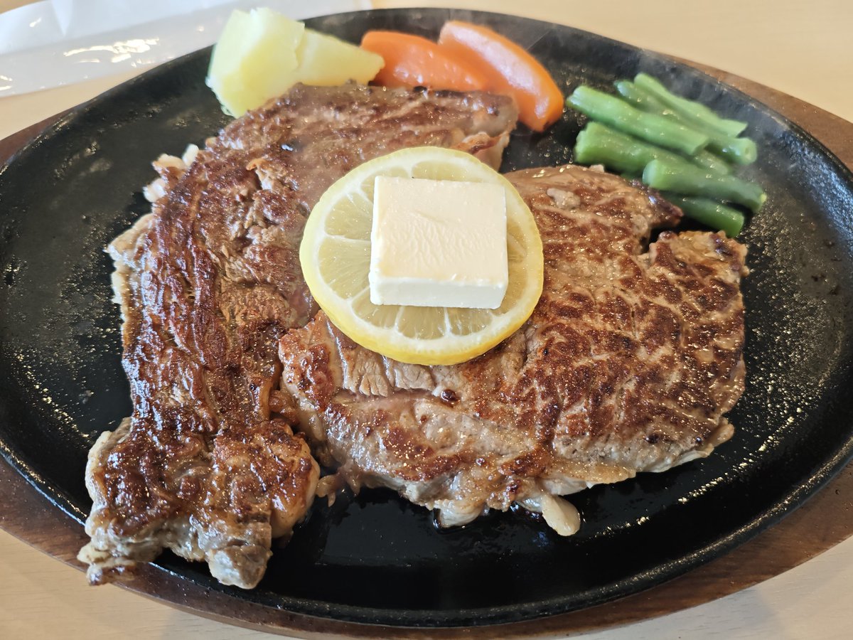 Post by Number69 on X: 昼はステーキ🥩