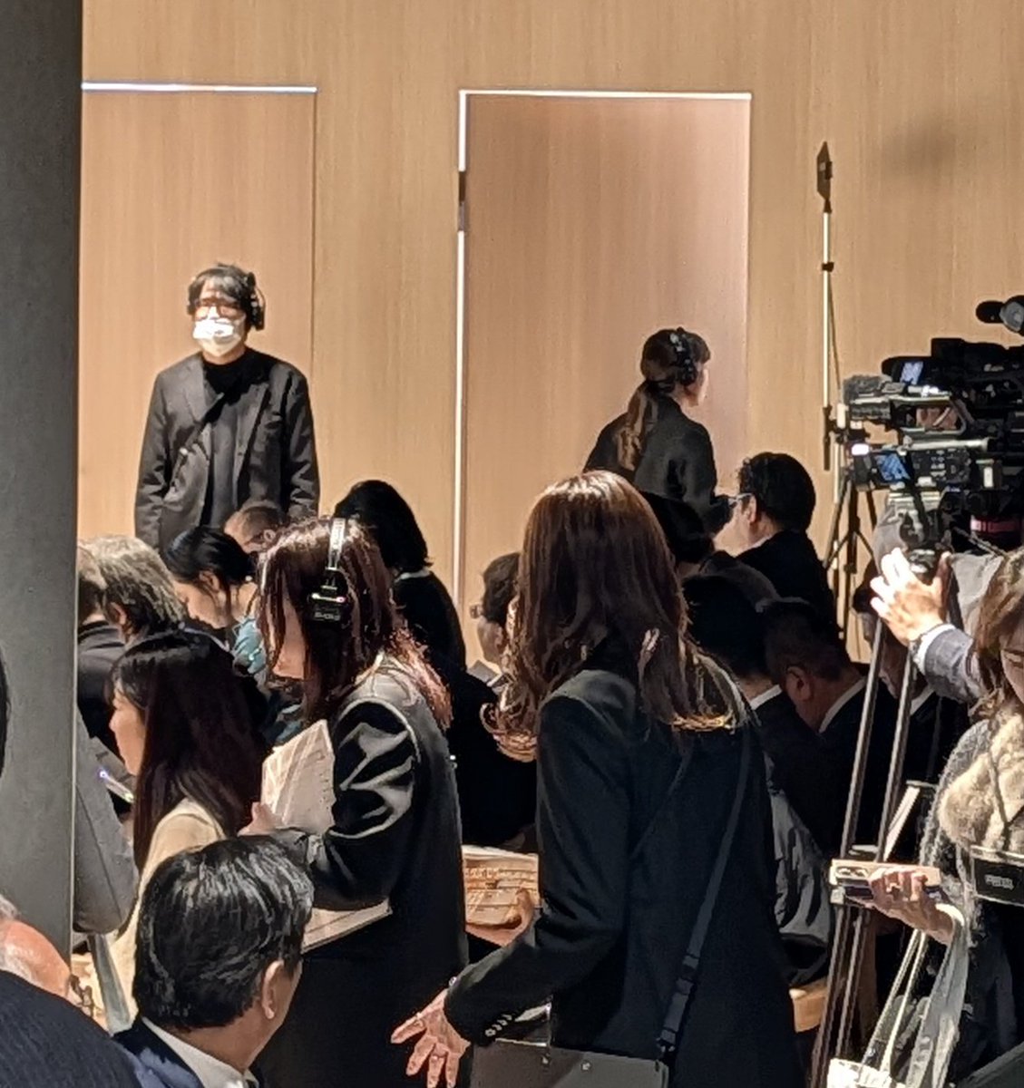 team_refa's tweet image. 記者発表会が始まりました。