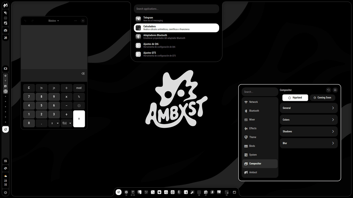 bot_unixporn's tweet photo. [OC][Hyprland] Ambxst 1.0.0 - Finally!
Link: https://t.co/5ZqK0v5XeE

#unixporn #linux #screenshot https://t.co/jVBvIr2mo7