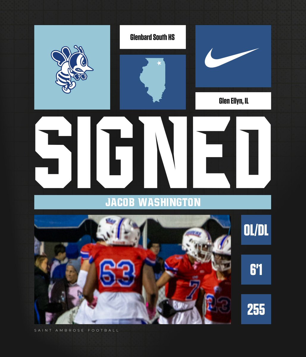 St. Ambrose Football tweet media