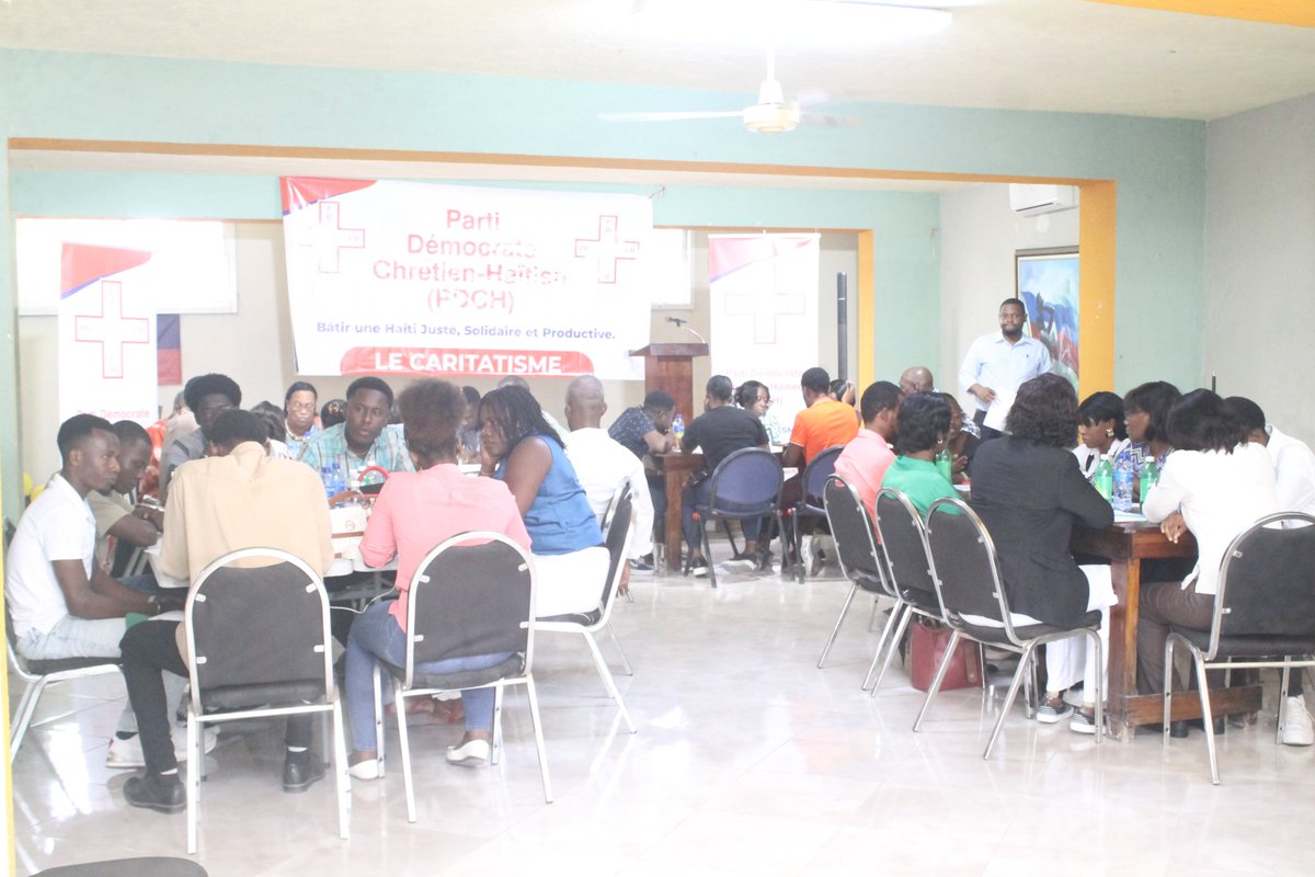 Parti Démocrate Chrétien-Haitien (PDCH) tweet media