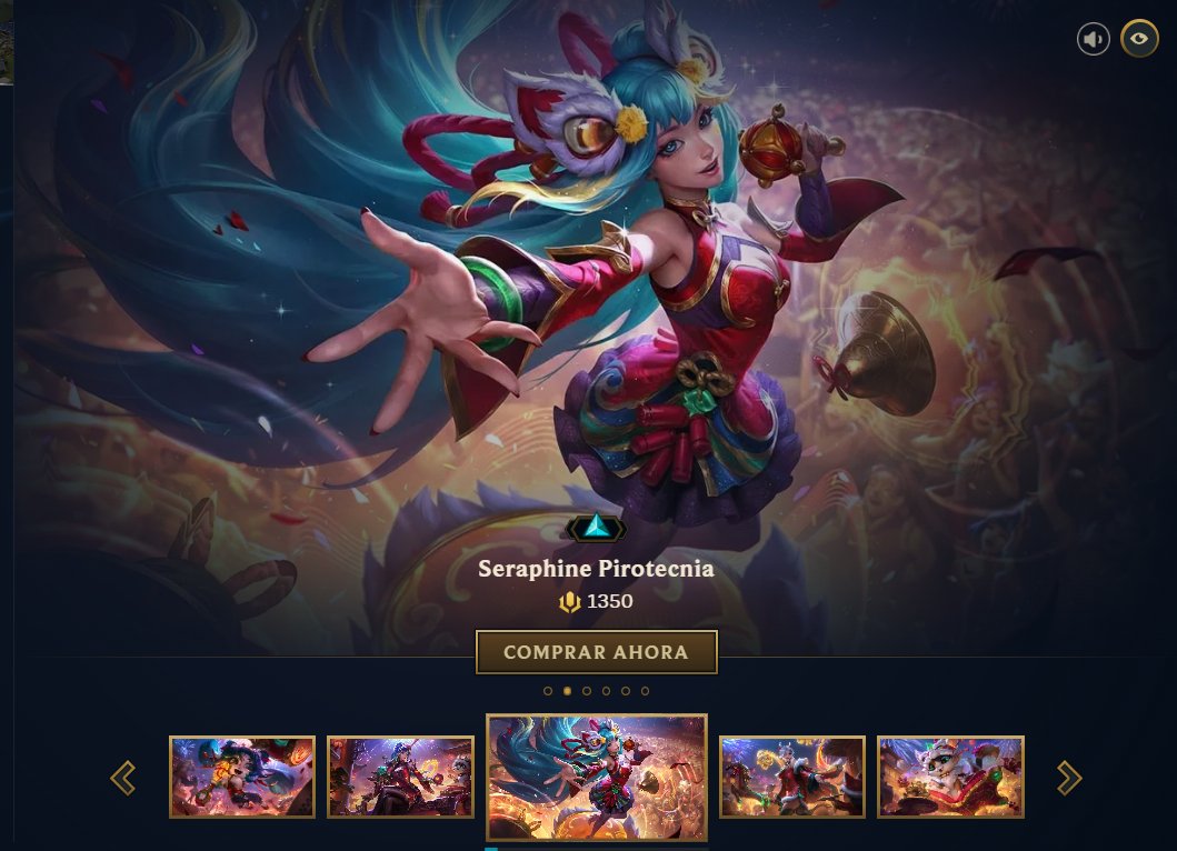 CAN SOMEONE PLEASEEEEE‼️ ANYONE‼️ GET ME THE NEW SERAPHINE SKIN⁉️ I AM ON MY KNEES‼️ (jk ofc) (,,>﹏<,,)👉👈