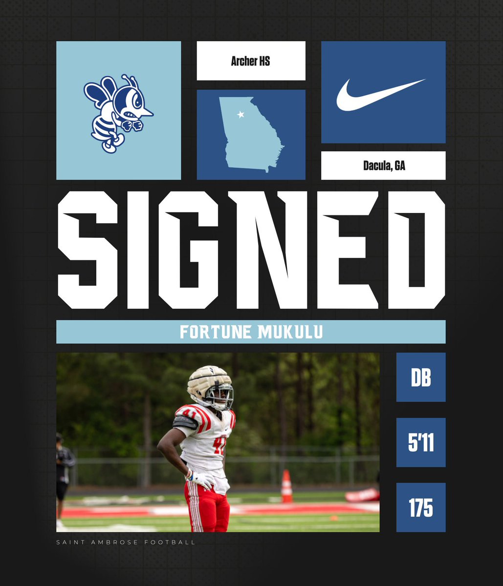 St. Ambrose Football tweet media