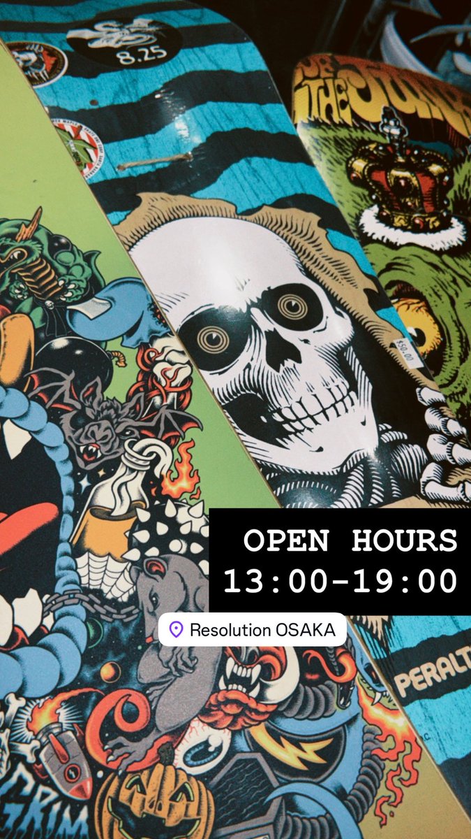 OPEN HOURS 13:00-19:00
shop.monster-gallery.jp