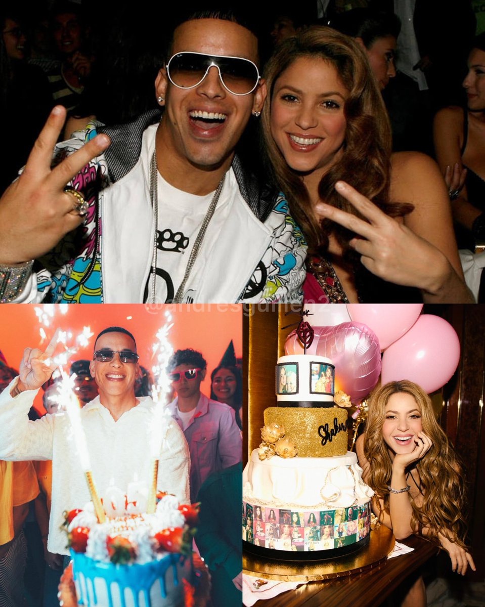 Shakira y Daddy Yankee son como un buen vino 🍷, @Shakira cumplió 49 años y <a href="/daddy_yankee/">Daddy Yankee 😀 (DY)</a> 50 años, la foto de arriba donde están juntos tiene 20 años de haber sido tomada. 📸