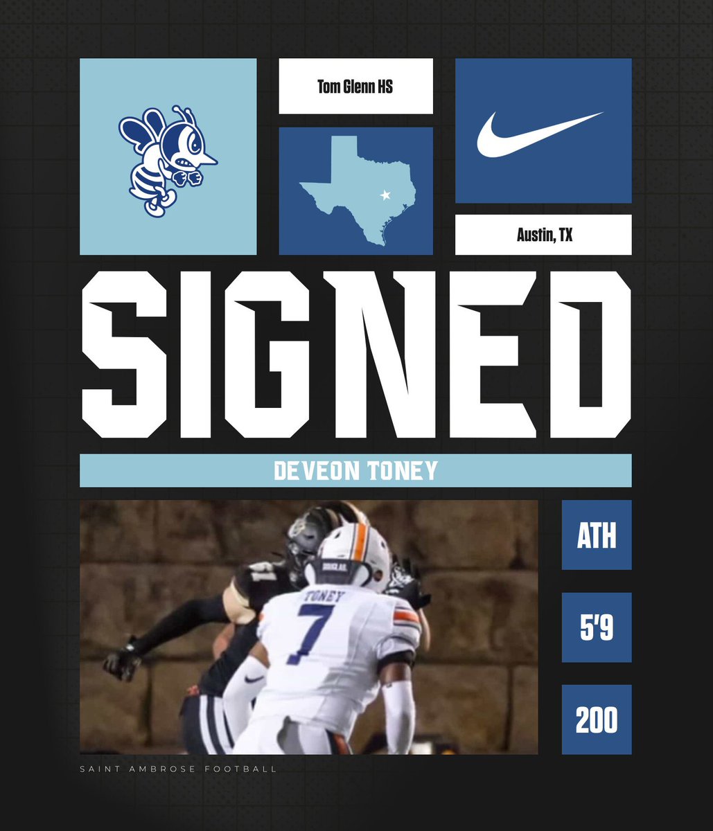 St. Ambrose Football tweet media