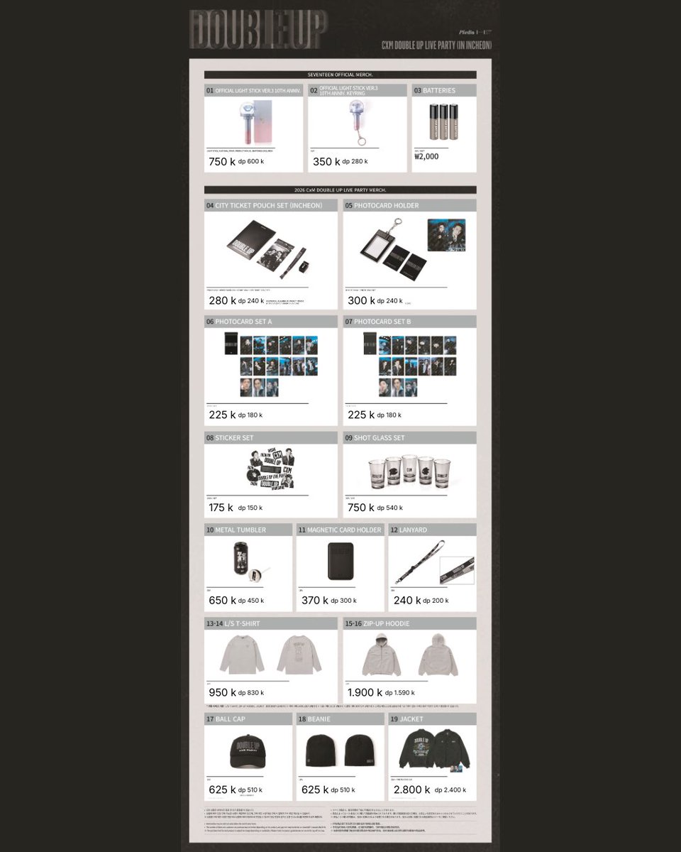 Selamat pagi ! 🌄
Open Jastip Handcart Seoul Busan 🇰🇷
🏡 ready INA 20 Feb 

⌗ Olive Young > Skincare, makeup
⌗ Kpop > CxM Merch, Ateez cb pt 4, BTS
⌗ Fashion > nyu nyu, spao, musinsa
⌗ Anime > animate, manhwas (bl)
⌗ co web 🇰🇷

sharing bagasi sisa 15 kg !

wts wtb co korea