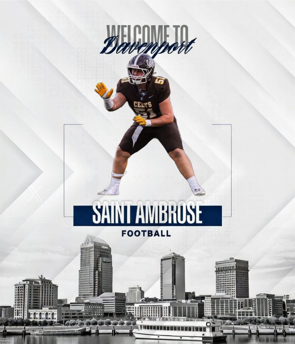 St. Ambrose Football tweet media