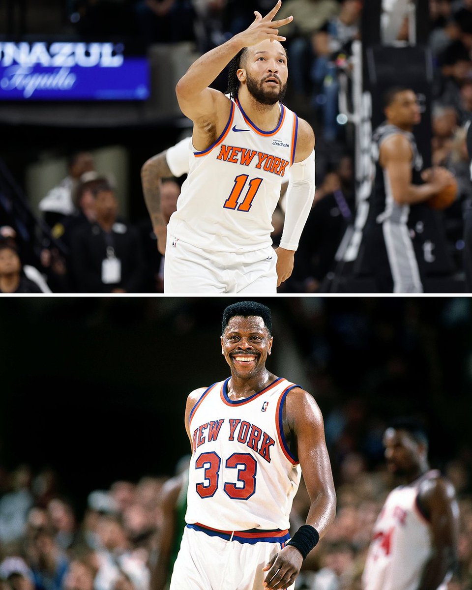 Jalen Brunson just recorded his 11th 40-point game at home for the Knicks 🔥 

That's the second-most in team history behind only Patrick Ewing (15).