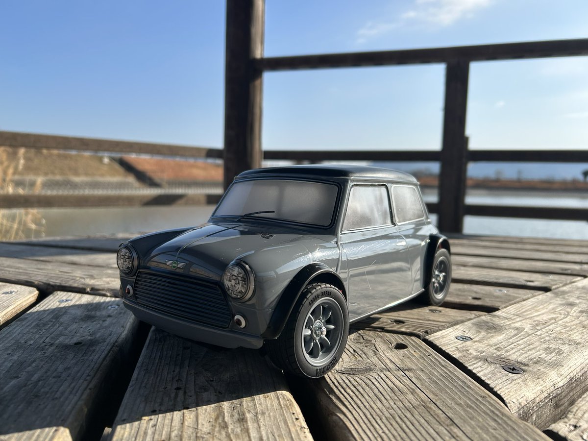 RC_GRRET's tweet photo. MB-01 ミニクーパーレーシング 完成しました🎉

ずっと欲しかったミニクーパーのボディは最高です！ https://t.co/ztjEuUTY7b