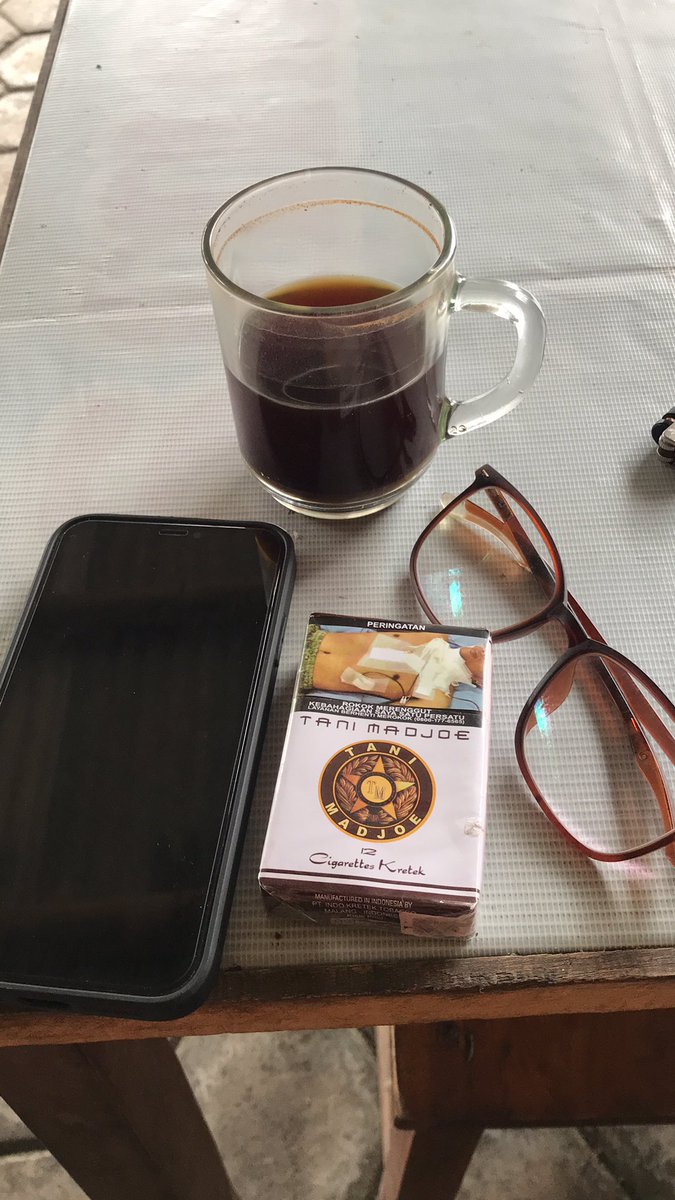 Tinggalen ngopi lak wesss