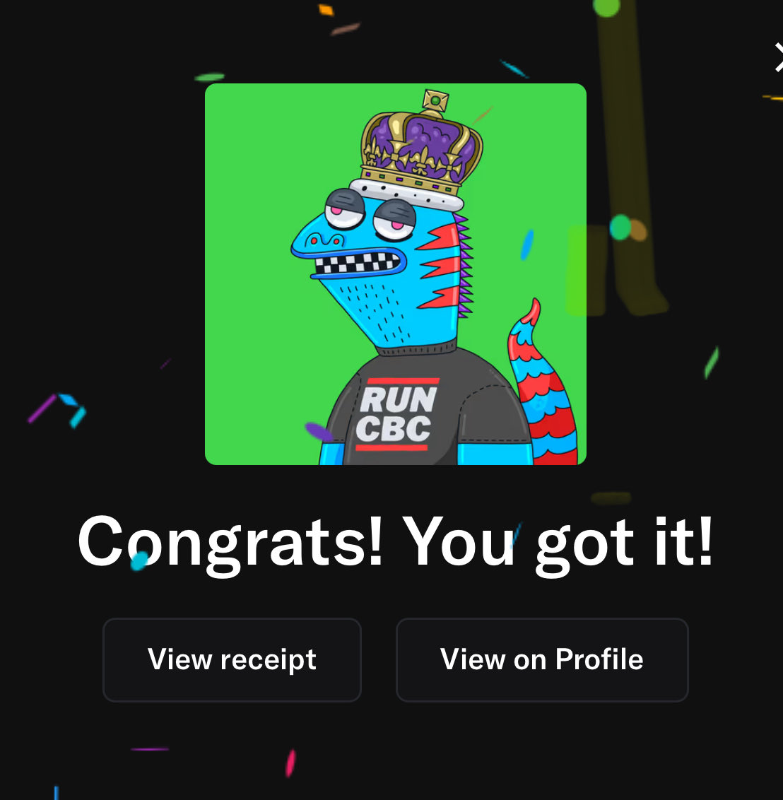 Can’t wait for the cope on the timeline once <a href="/creepz/">Creepz</a> take their place as web3 royalty.