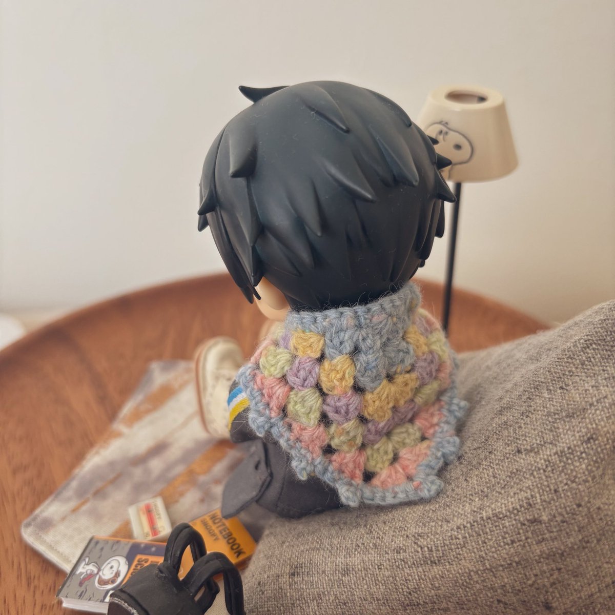 大阪🐙ドルミスにて

ｼｮｰﾙ🧶<a href="/ruthru29/">ルツコ🐻</a> 様

あったかい膝掛けに☕️💕
オビツもボタンをとめて肩に羽織ることができました。かわいい✨

ゆっくり選ばせていただいて、ありがとうございました❣️

#呪術廻戦0
#乙骨憂太