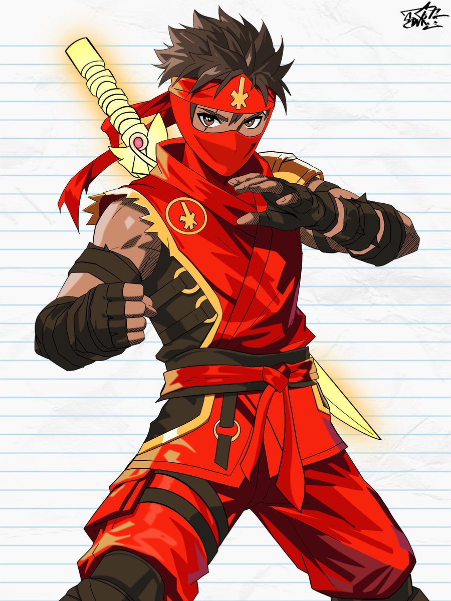 July 16, 2012 I was 9, watching Ninjago, drawing Kai on notebook paper because I loved the show.

Feb 4, 2026 I’m 23. Still drawing him. Still inspired.

Growth isn’t about becoming someone new.
It’s about understanding who you’ve always been.

Thank you, <a href="/VincentTong007/">Vincent Tong</a> 🔥