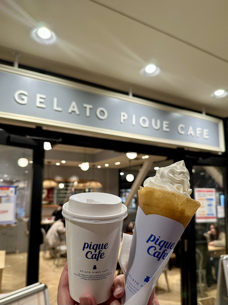 ジェラピケカフェのクレープ
生地が美味しいね😋

#ジェラピケ　#カフェ
#ありがとう