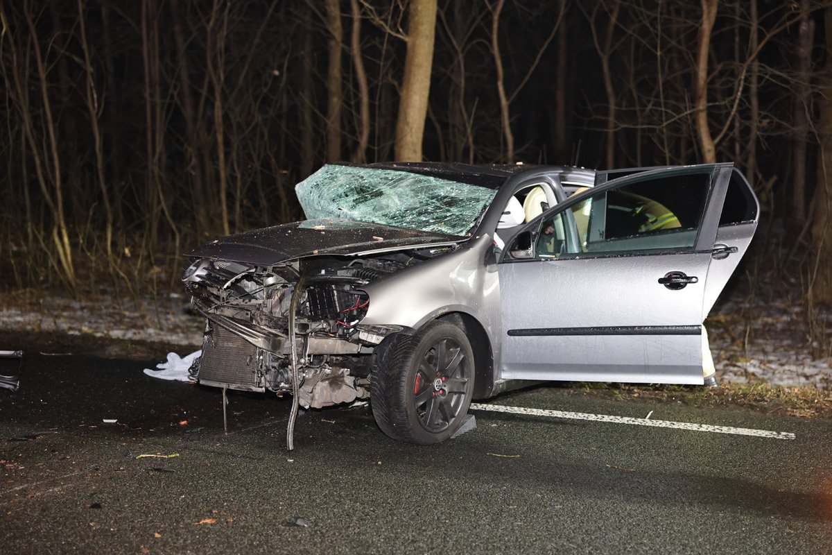 Ernstig ongeval op de N857 Borgerderstraat in Nooitgedacht