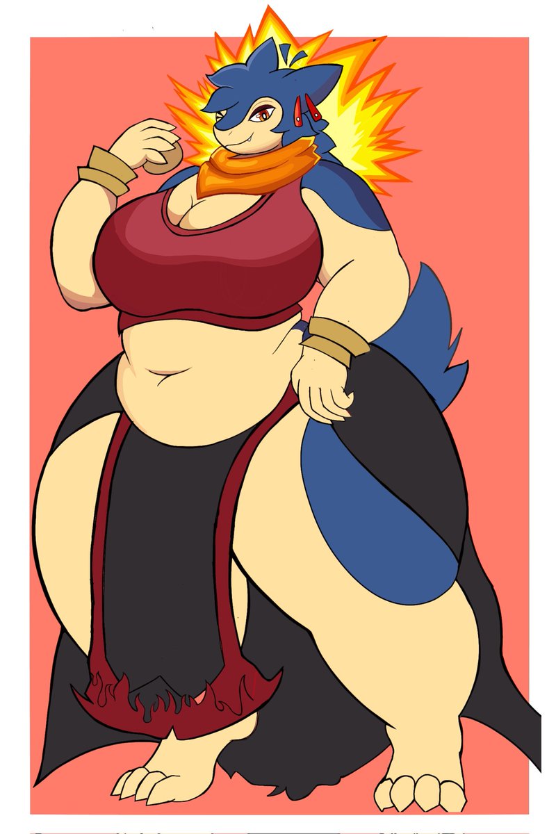 Also, there's a little shading here (I decided to play with other art styles this time and I think I'm liking it -w-)