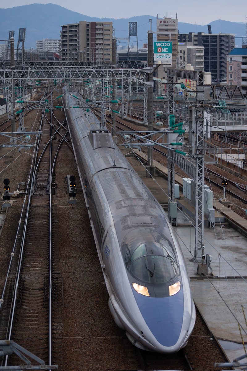 広島で撮る500系