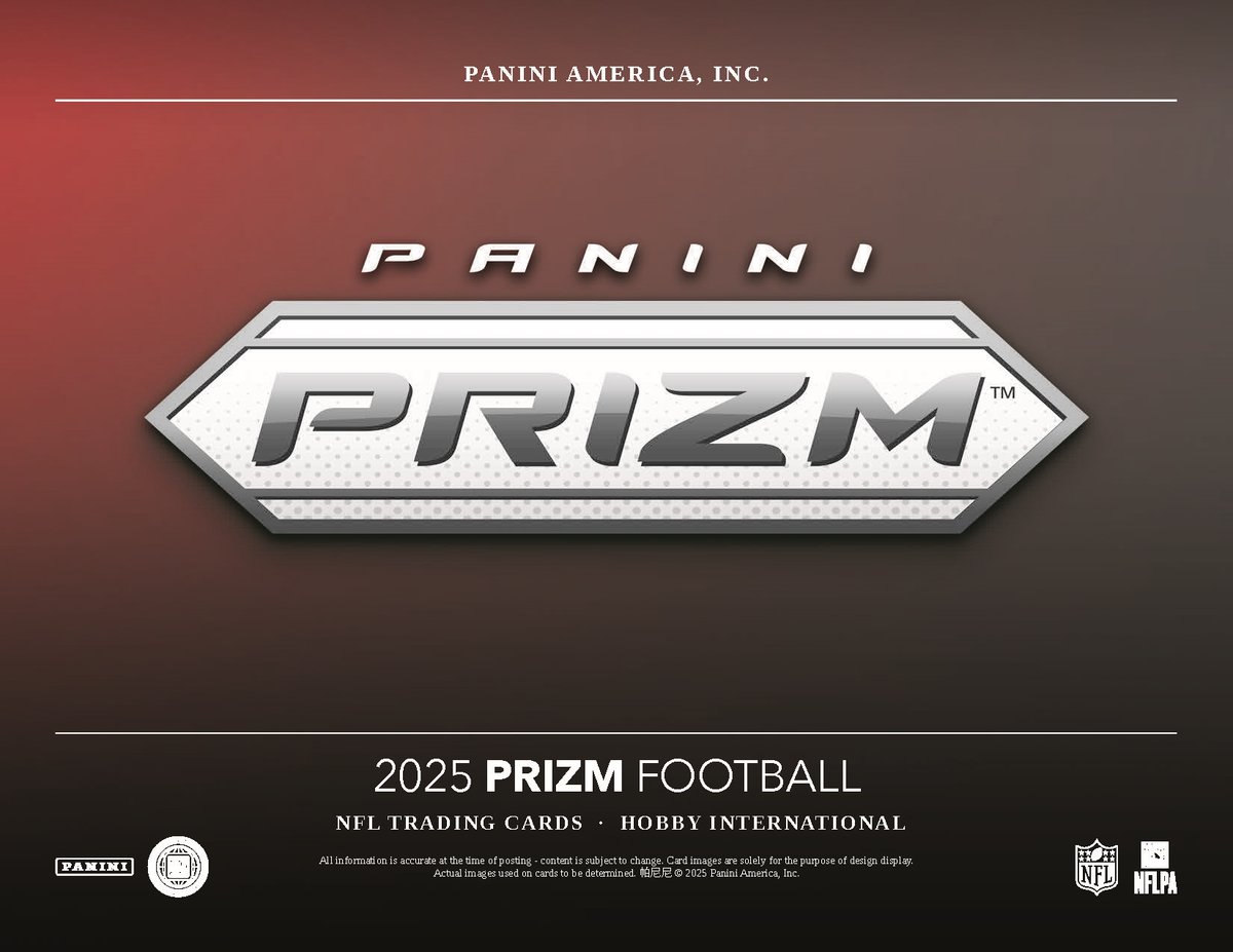 製品情報】 2026年3月7日 発売予定 🏈 NFL 2025 PANINI PRIZM FOOTBALL