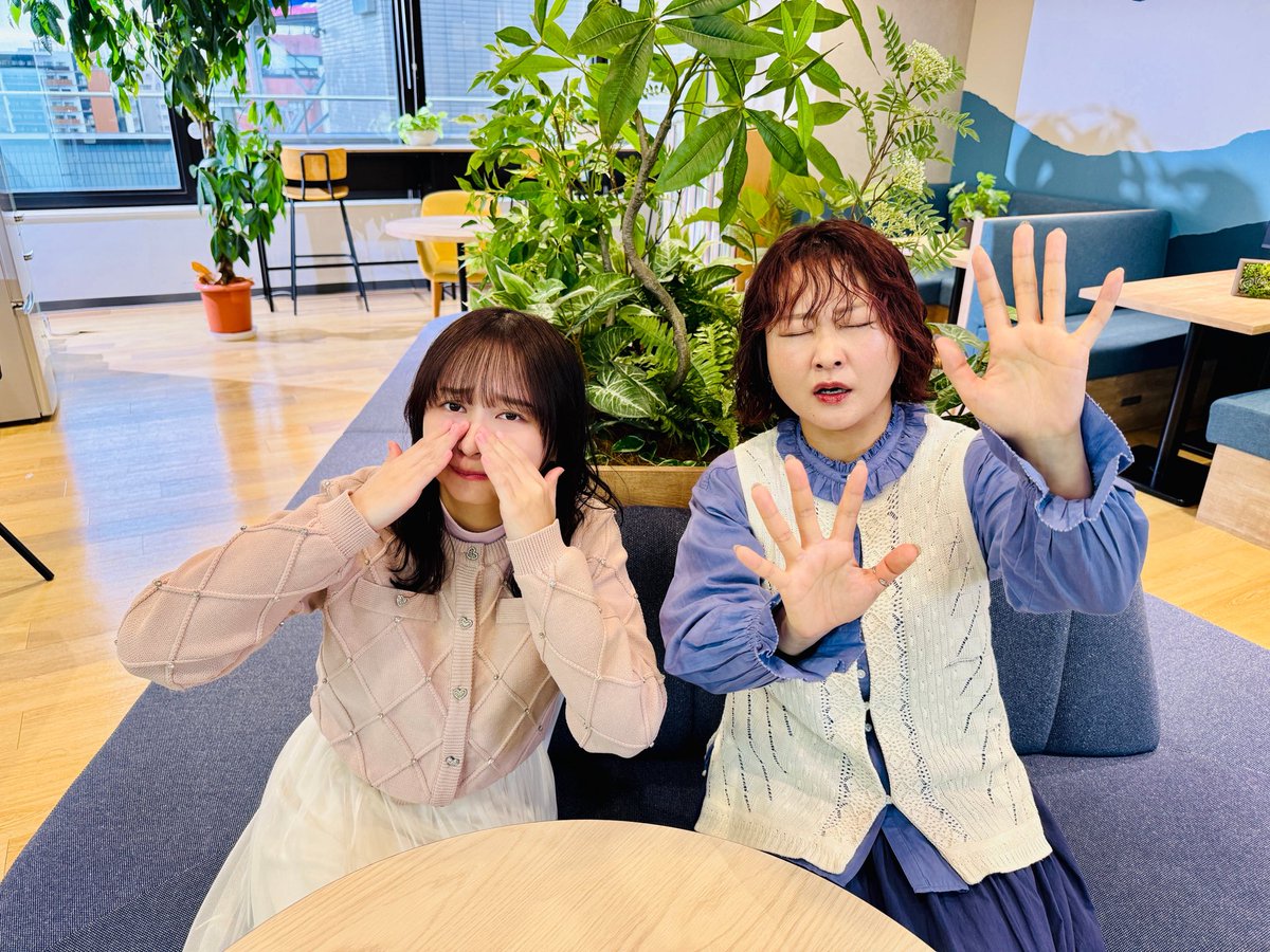 ウェル美とネス子。(日テレ) tweet media