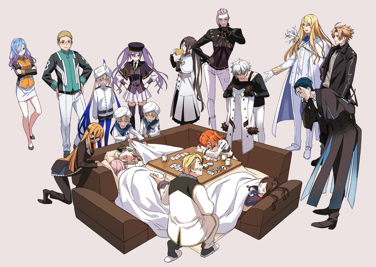 XenoXss's tweet image. つづき
描いたことなかったAチームを描けて満足です！✨