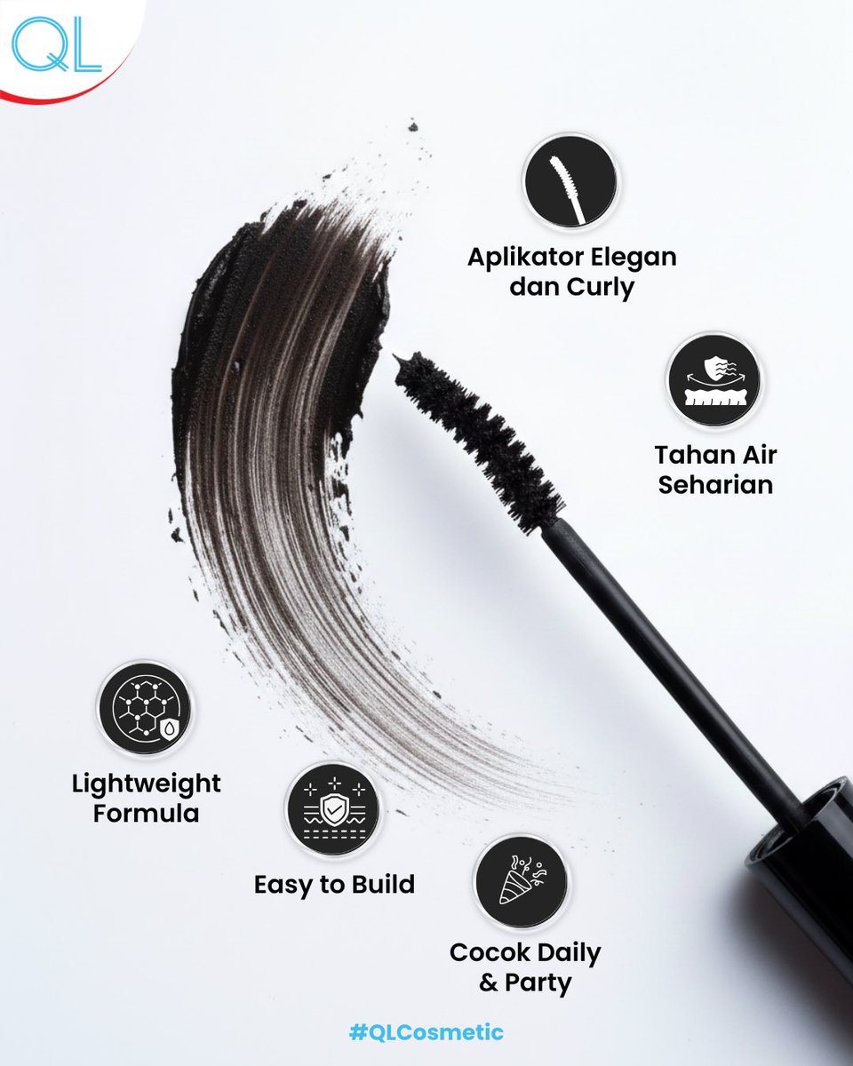 Bulu mata langsung terlihat lebih panjang, tebal, dan dramatis tanpa ribet✨
Ringan, anti luntur, dan nyaman dipakai seharian.

Saatnya mata kamu jadi pusat perhatian!

#QLCosmetic #BuluMataDramatis #DailyMakeup #KosmetikIndonesia #QLDramaticMascara