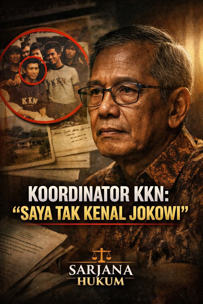bagindo_kopi's tweet image. Koordinator KKN UGM di Boyolali: Saya Tak Kenal Jokowi

Sejumlah kejanggalan terkait aktivitas Kuliah Kerja Nyata (KKN) Joko Widodo semasa kuliah mencuat kembali ke ruang publik. Hal ini disampaikan peneliti media dan politik Buni Yani melalui unggahan di akun Facebook