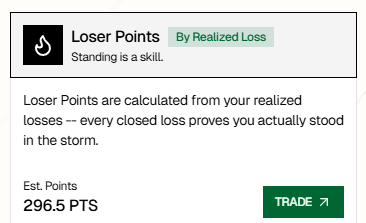 LilyMorgan1018's tweet photo. 📉 296.5 PTS earned through every dip and dive. Grateful for this journey of resilience with @StandX_Official. https://t.co/cwcChJBIrS