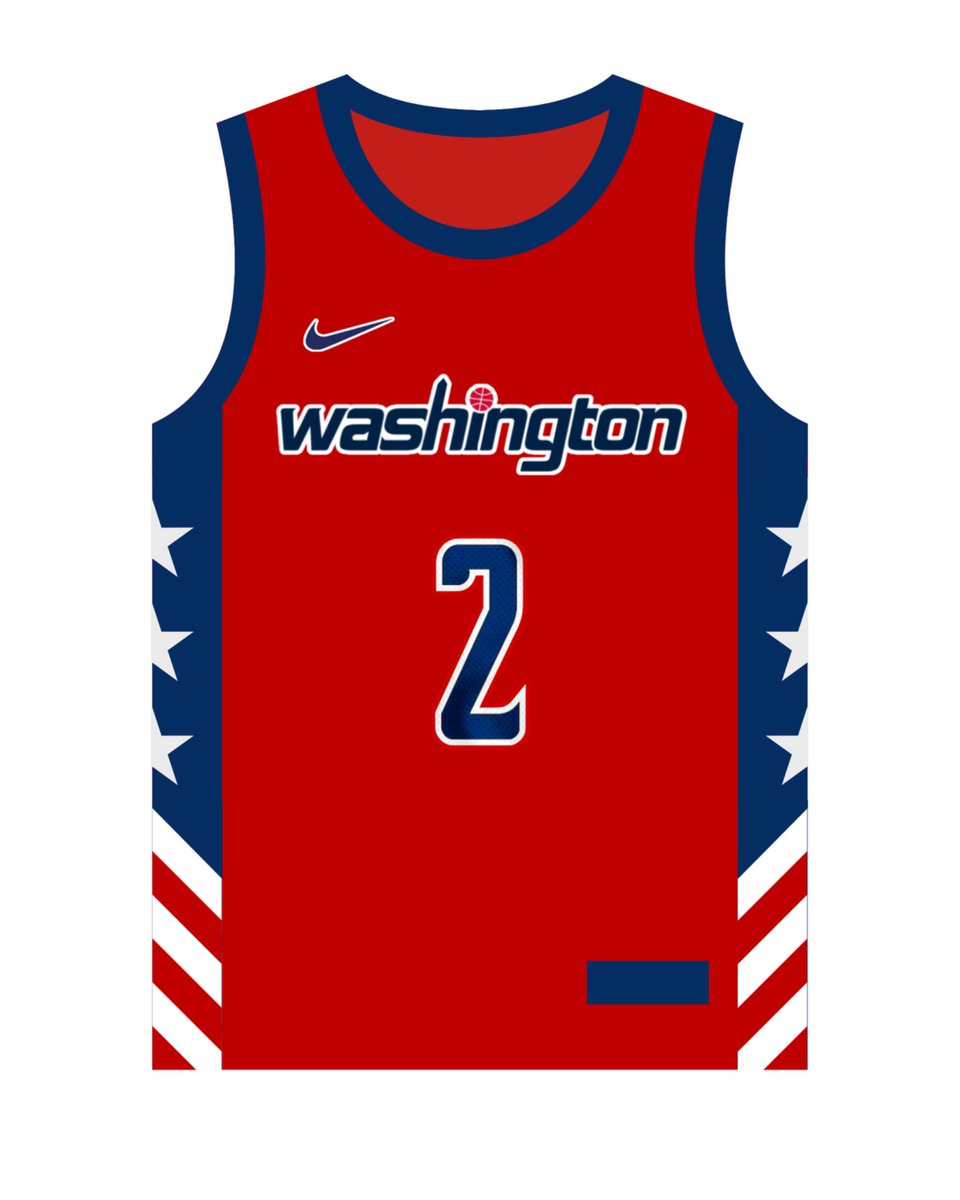 IssufSanonGOAT's tweet photo. @WizardsMuse1 Stars and Stripes should be the main jerseys https://t.co/8seO5k2YJL