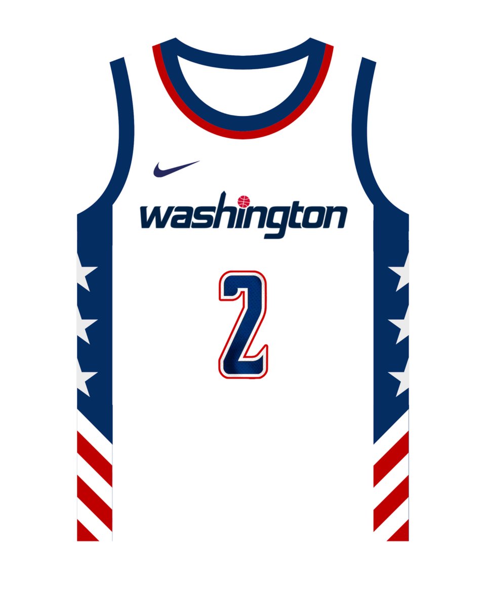 IssufSanonGOAT's tweet photo. @WizardsMuse1 Stars and Stripes should be the main jerseys https://t.co/8seO5k2YJL