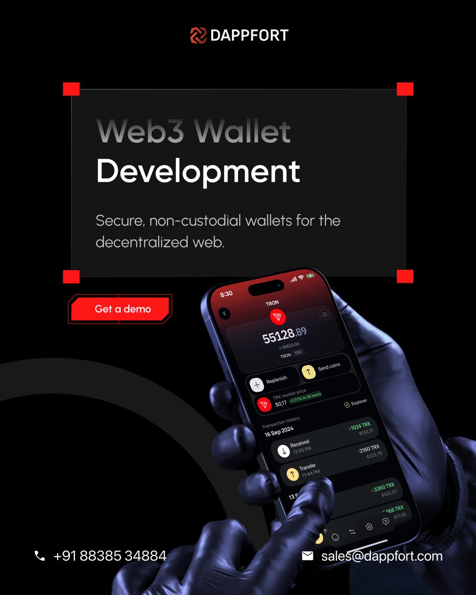 dappfort_global's tweet photo. Looking to build a secure #Web3wallet?

👉 https://t.co/GrNDwIRzz6 

#CryptoWallet #BlockchainDevelopment #Web3Development #web3
#DeFiDevelopment #NonCustodialWallet #WalletDevelopment #Web3Startup #founders #ceo #usa #uk #uae https://t.co/NcNtllnfEw