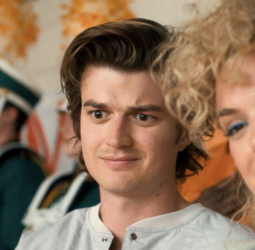valentines910's tweet photo. Steve Harrington donates $100,000 dollars to the LGBTQ+ community.  

"let me in" he states. https://t.co/6i0UWtuLG5