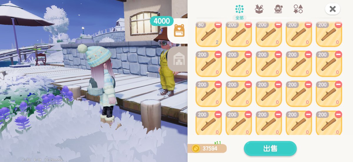 被心動小鎮綁架的第N天，
當我發現背包裡面有4000根灌木枝還有1000根種好的白蘿蔔時…

……我該休息了🤣🤣🤣🤣🤣