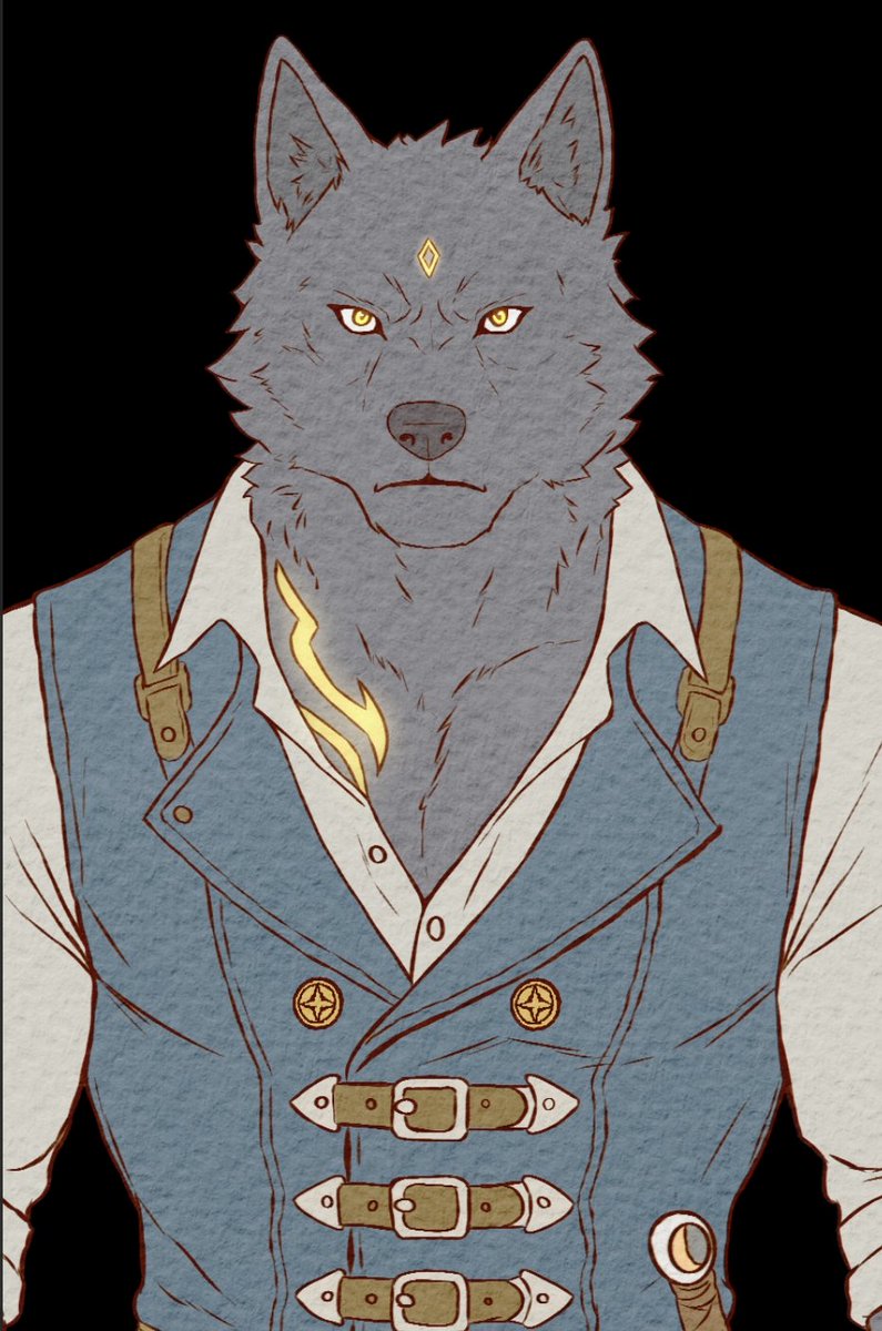 Ever since he took up the name Graham, the holy sword has been his to wield. Those glowing markings are proof he carries the legacy of Glaumr—both the blade and the name he now bears.