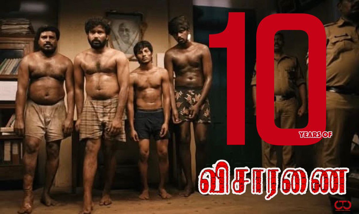 ctcupdates's tweet photo. #10YearsOfVisaranai 🤩

#VRDinesh #Samuthirakani #GVPrakash #VetriMaaran #Visaranai 

@vr_dineshravi https://t.co/Vvf67Pe9fL