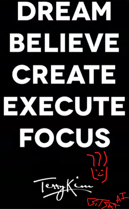 Dream Believe Create Execute Focus 
~ @projectkim ~
