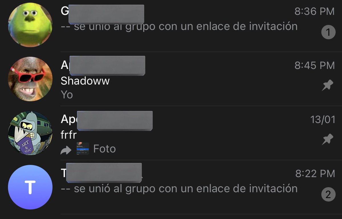Grupos de T3L3gram pueden aportar para el acceso en 3 grupos o pagar para acceso a 6 grupos para más información al privado